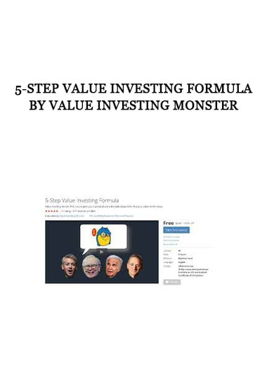 5-Step Value Investing Formula by Value Investing Monster