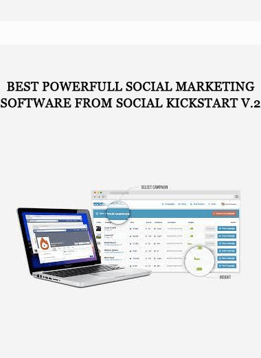 Best Powerfull Social Marketing Software from Social Kickstart v.2