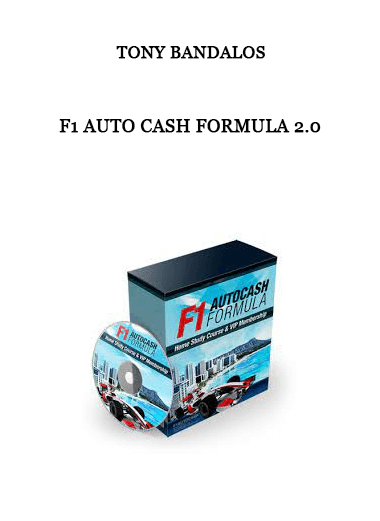 F1 Auto Cash Formula 2.0 from Tony Bandalos