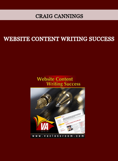 Website Content Writing Success by Craig Cannings