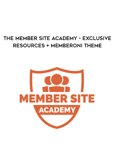 The Member Site Academy - Exclusive Resources + Memberoni Theme