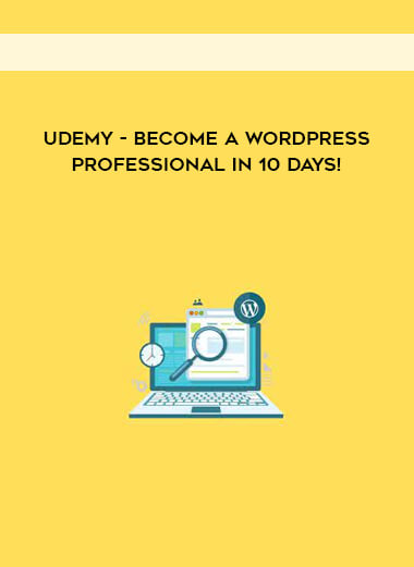 Udemy - Become a Wordpress Professional in 10 Days!