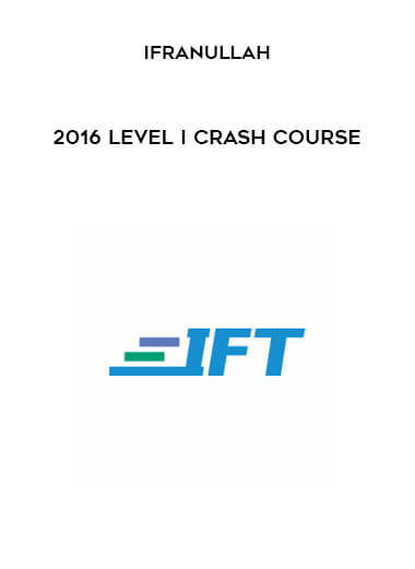 2016 Level I Crash Course from IfraNullah