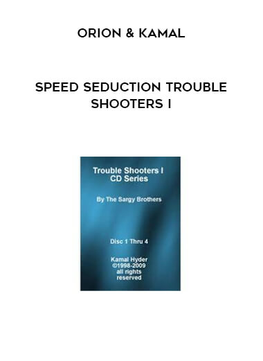 Orion & Kamal – Speed Seduction Trouble Shooters I