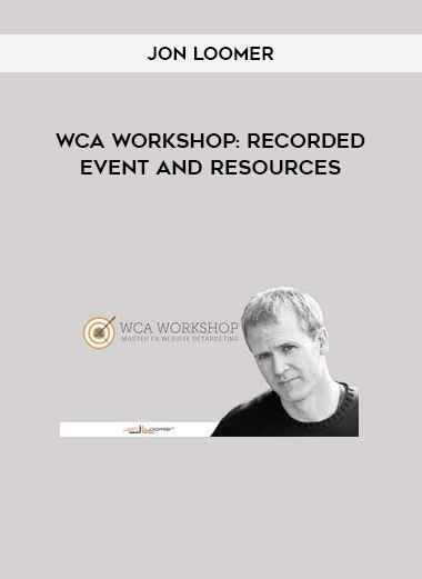 WCA Workshop: Recorded Event and Resources by Jon Loomer
