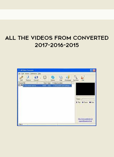 All The Videos From Converted 2017-2016-2015