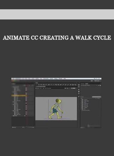 Animate CC Creating a Walk Cycle