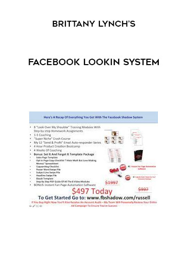 Brittany Lynch’s - Facebook Lookin System