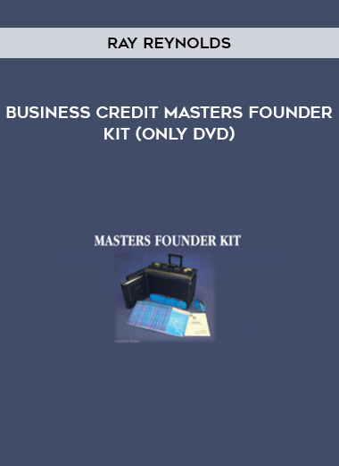 Business Credit Masters Founder Kit (only DVD) from Ray Reynolds