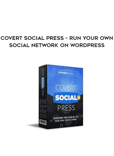 Covert Social Press - Run Your Own Social Network On WordPress