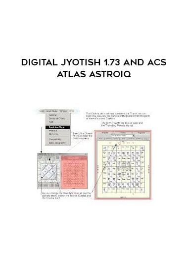 Digital Jyotish 1.73 and Acs Atlas astroiq