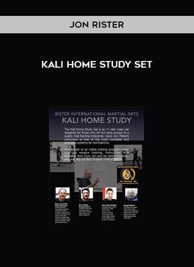 Jon Rister - Kali Home Study Set