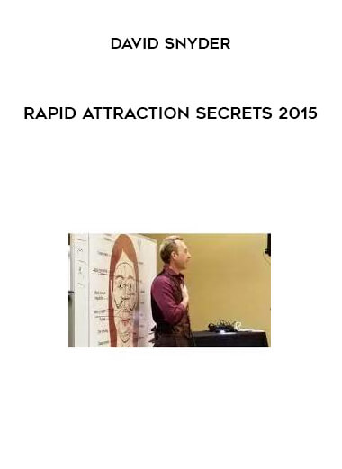 Rapid Attraction Secrets 2015 by David Snyder