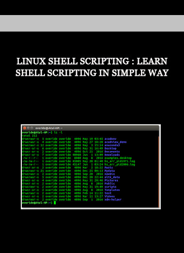 Linux Shell Scripting : Learn Shell Scripting in Simple Way