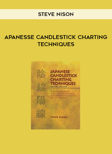 Steve Nison Japanesse Candlestick Charting Techniques