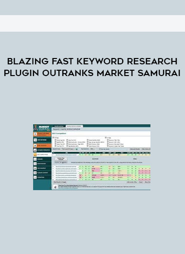 BLAZING FAST KEYWORD RESEARCH PLUGIN OUTRANKS MARKET SAMURAI