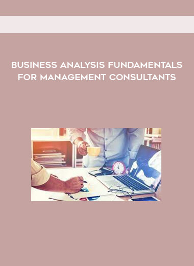 Business Analysis Fundamentals for Management Consultants