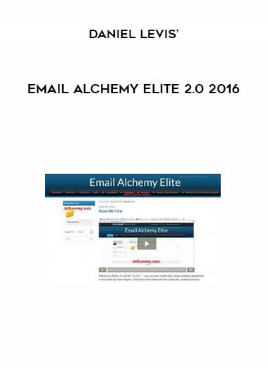Daniel Levis’ - Email Alchemy Elite 2.0 2016