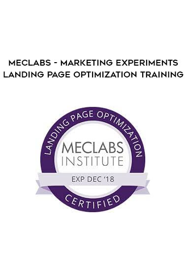 Meclabs - Marketing Experiments Landing Page Optimization Training