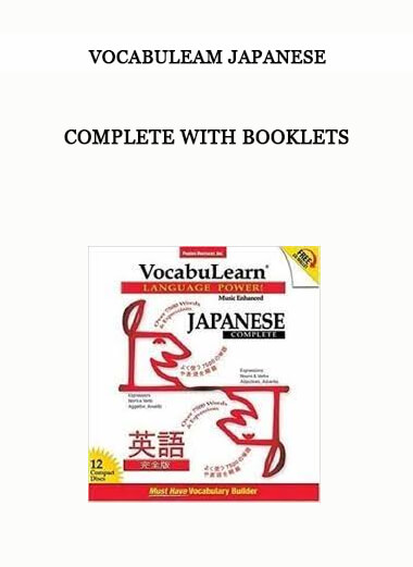 Vocabuleam Japanese - Complete with booklets