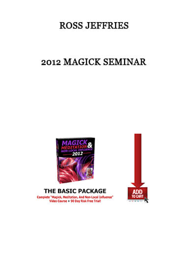 2012 Magick Seminar by Ross Jeffries