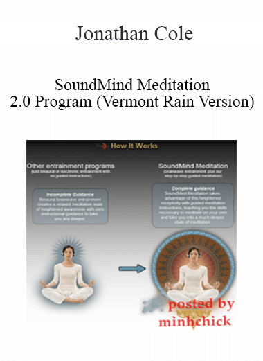 SoundMind Meditation 2.0 Program (Vermont Rain Version) from Jonathan Cole