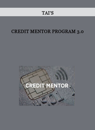 Credit Mentor Program 3.0 from Tai’s