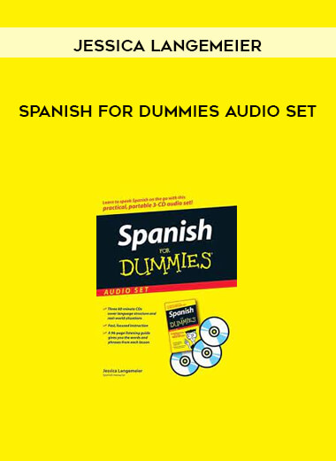 Spanish For Dummies Audio Set by Jessica Langemeier