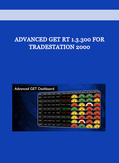 Advanced GET RT 1.3.300 for Tradestation 2000