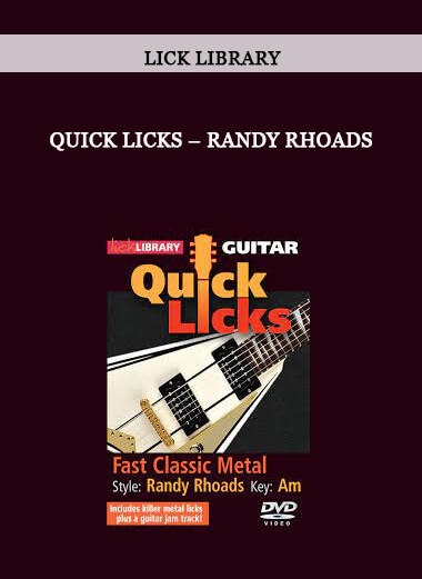 Lick Library – Quick Licks – Randy Rhoads