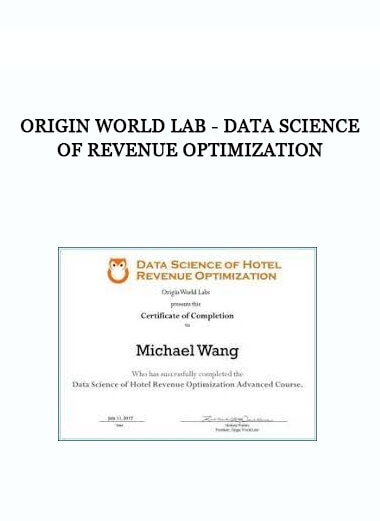 Origin World Lab - Data Science of Revenue Optimization
