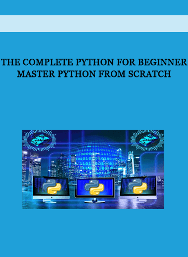 The Complete Python for Beginner-Master Python from scratch