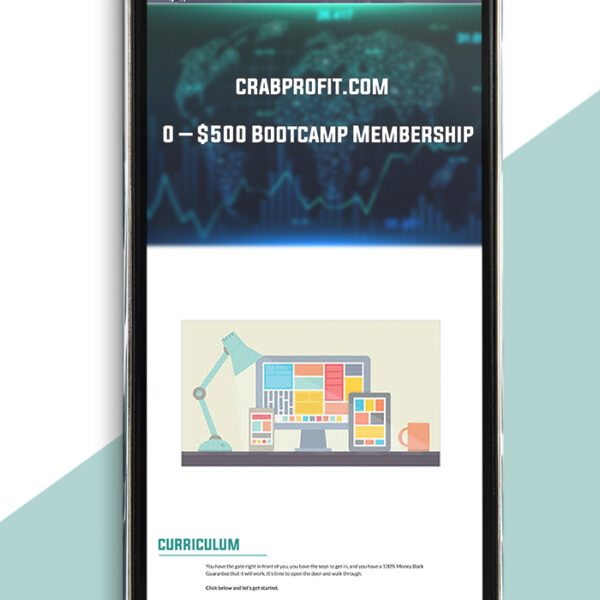 0 – $500 Bootcamp Membership of https://crabaca.store/
