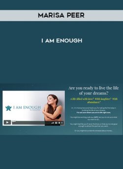 I Am Enough by Marisa Peer of https://crabaca.store/