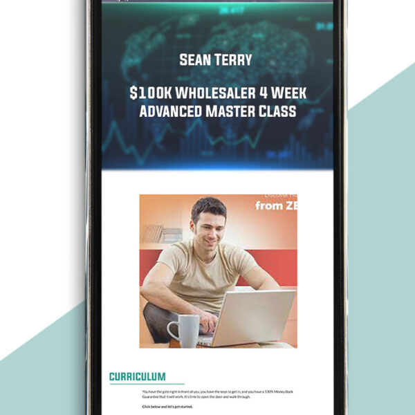 $100K Wholesaler 4 Week Advanced Master Class from Sean Terry of https://crabaca.store/