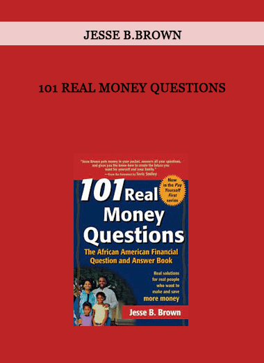 101 Real Money Questions by Jesse B.Brown of https://crabaca.store/