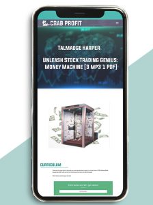 Talmadge Harper - Unleash Stock Trading Genius: Money Machine [3 mp3 1 PDF] of https://crabaca.store/