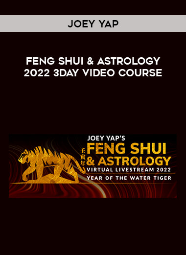 Joey yap Feng Shui & Astrology 2022 3day video course of https://crabaca.store/