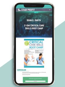 2-Day Critical Care Skills Boot Camp from Sean G. Smith of https://crabaca.store/