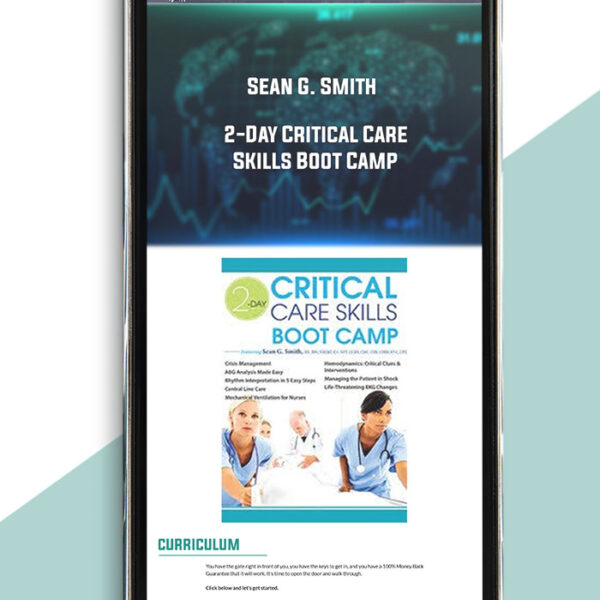 2-Day Critical Care Skills Boot Camp from Sean G. Smith of https://crabaca.store/