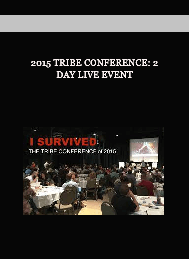 2015 TRIBE CONFERENCE: 2 DAY LIVE EVENT of https://crabaca.store/