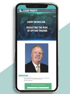 Larry McMillan – Reducting the Risk of Option Trading of https://crabaca.store/