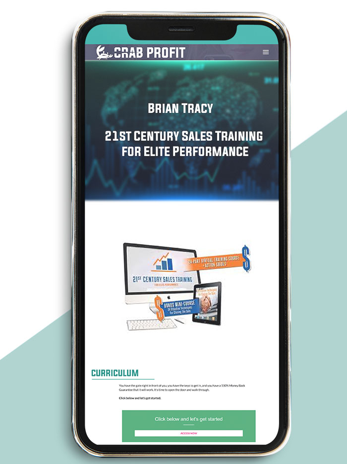 21st Century Sales Training for Elite Performance from Brian Tracy of https://crabaca.store/