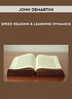 Speed Reading and Learning Dynamics by John Demartini of https://crabaca.store/