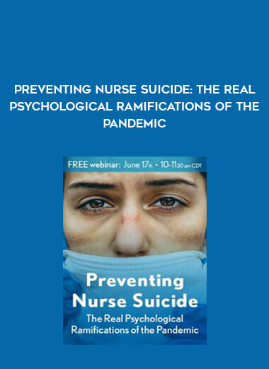 Preventing Nurse Suicide: The Real Psychological Ramifications of the Pandemic of https://crabaca.store/