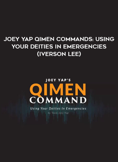 Joey Yap Qimen Commands : Using Your Deities in Emergencies (Iverson Lee) of https://crabaca.store/
