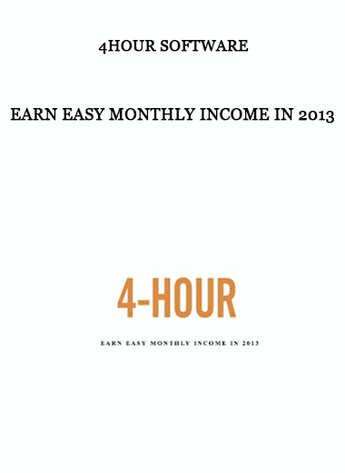 4hour Software - Earn Easy Monthly Income In 2013 of https://crabaca.store/