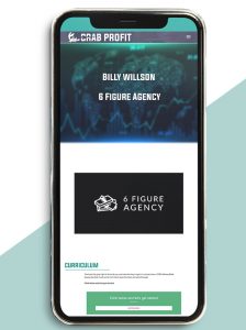 6 Figure Agency from Billy willson of https://crabaca.store/