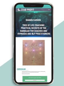 Tree of Life Coaching: Practical Secrets of the Kabbalah for Coaches and Hypnosis and NLP Practitioners by Shawn Carson of https://crabaca.store/