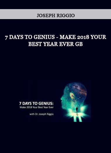 7 Days to Genius - Make 2018 Your Best Year Ever GB by Joseph Riggio of https://crabaca.store/